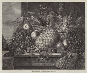 Frutta premiata coltivata a Blenheim da John Wykeham Archer
